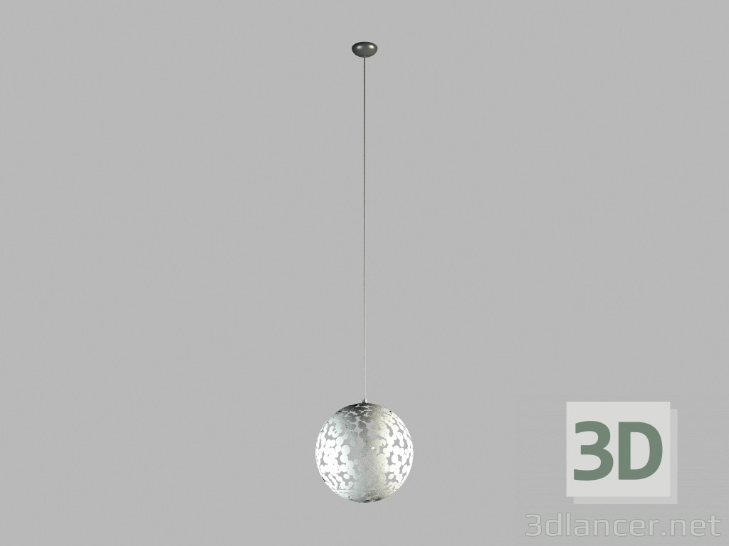 Modelo 3d Lâmpada de suspensão camuflagem D500-pendel - preview