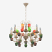 3d model Chandelier with decor (S110213 8) - preview