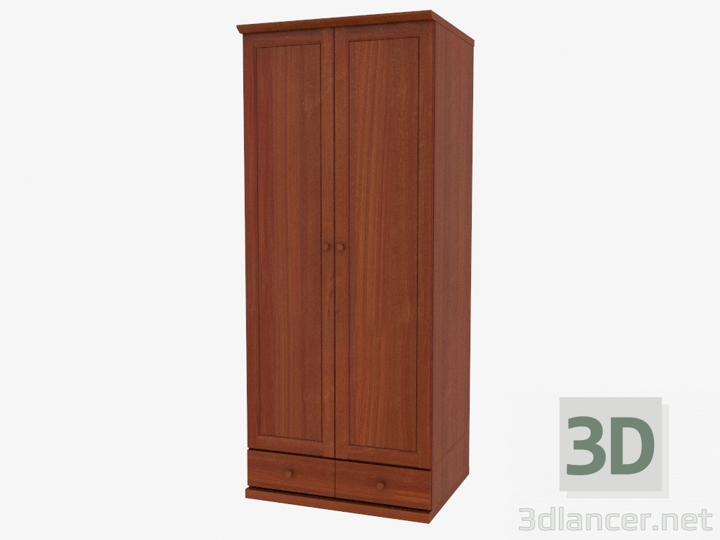 modello 3D Armadio guardaroba (4826-84) - anteprima