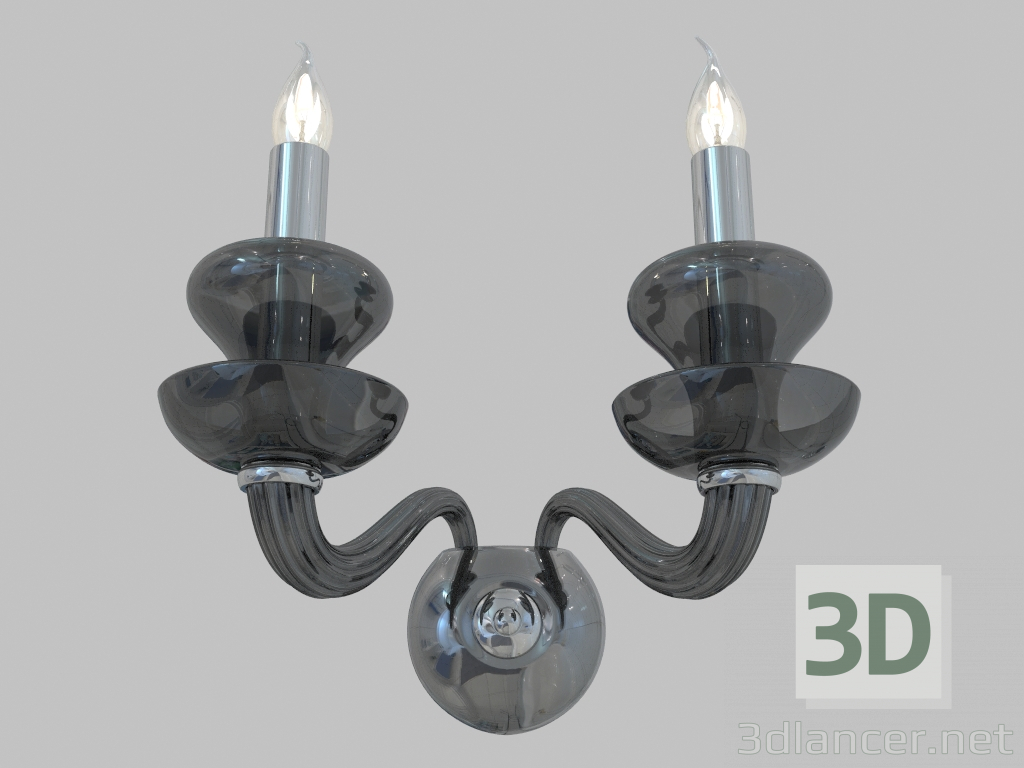 modello 3D Sconce (1902A fume) - anteprima