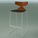 modèle 3D Tabouret de bar empilable 3713 (avec coussin, Orange, V12) - preview