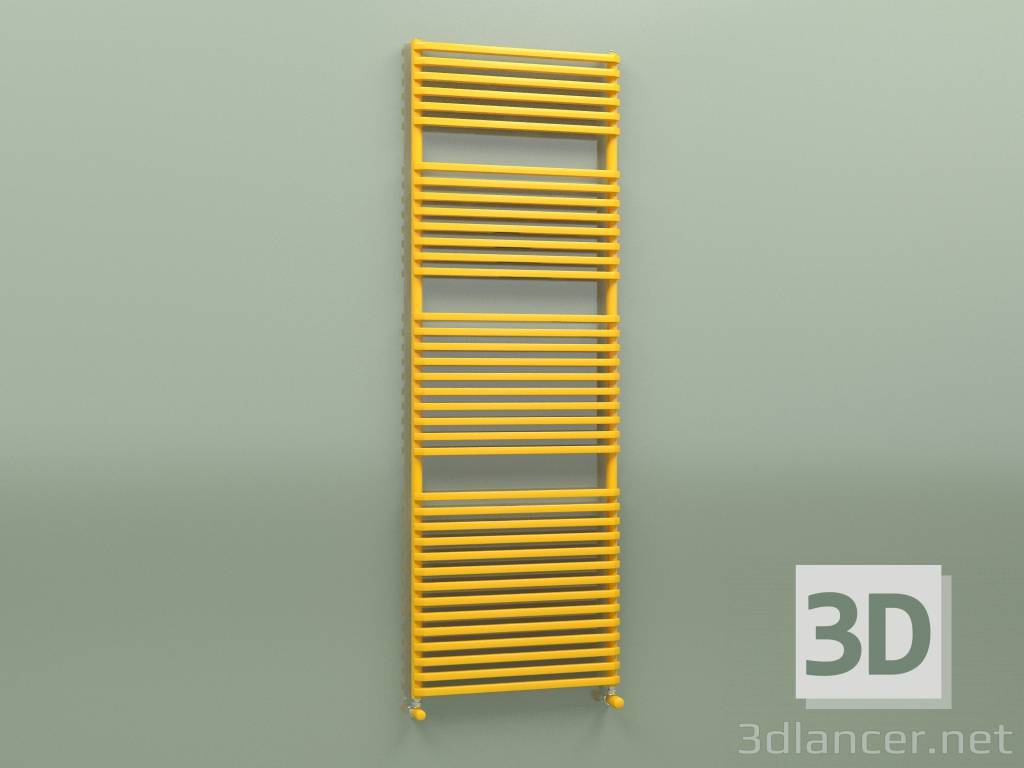 Modelo 3d Barra de toalha NET (1760x600, amarelo melão - RAL 1028) - preview