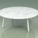 3d model Mesa de centro 012 (Metal Milk, Carrara Marble) - vista previa