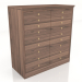 3d model Cajonera L100 H103,5 - vista previa