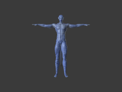 AVTR001 Rigged Avatar