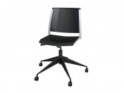 Chaise de bureau sans accoudoir, polipro