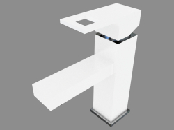 Washbasin mixer - chrome white Anemon (BCZ W210)