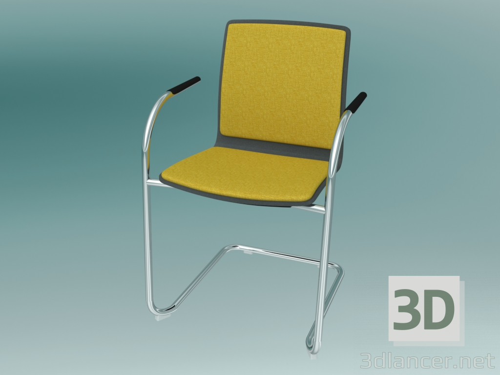 3d model Silla para visitantes (K32V1 2P) - vista previa