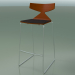 modèle 3D Tabouret de bar empilable 3713 (avec coussin, Orange, CRO) - preview