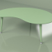 3d model Coffee table Kidney monochrome (kale) - preview