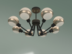 Ceiling chandelier 70093-8 (black)