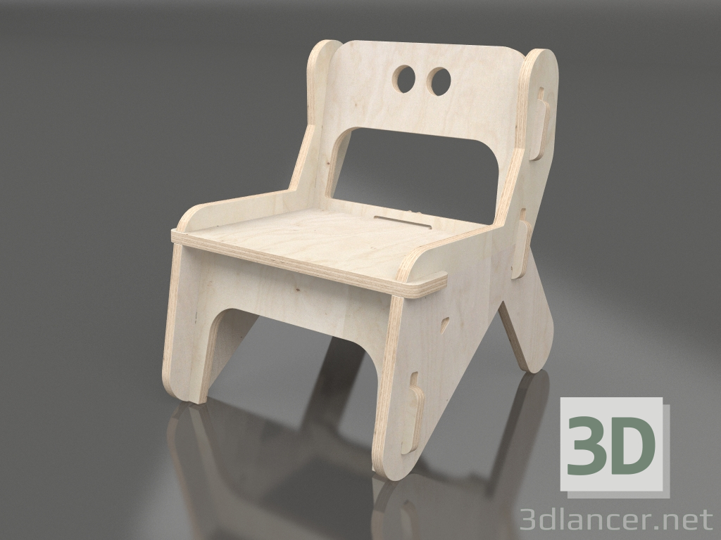 Modelo 3d Cadeira CLIC C (CNCC00) - preview