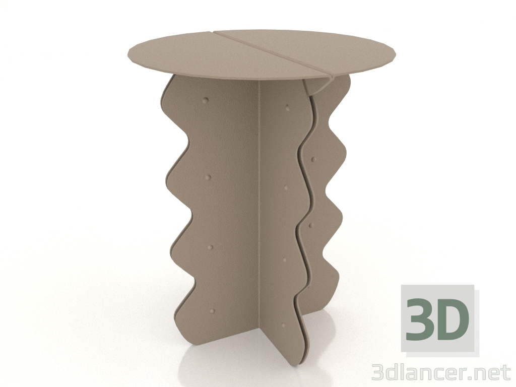 Modelo 3d Mesa de centro 40 x 50 cm (bege) - preview