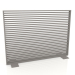 3d model Mampara de aluminio 150x110 (Gris cuarzo) - vista previa