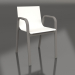 3d model Silla de comedor modelo 3 (Gris cuarzo) - vista previa