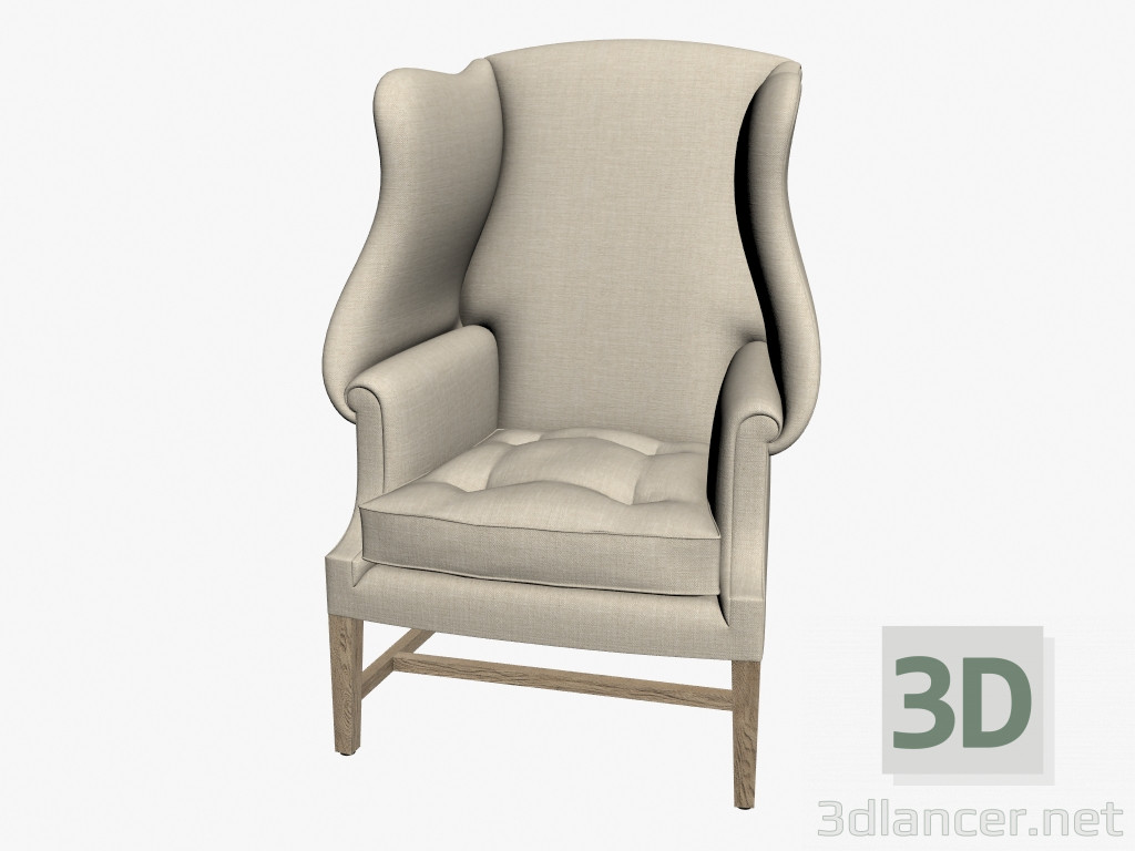 modello 3D Sedia dell'ASPEN (602.001-F01) - anteprima