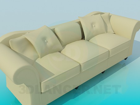 3d model Sofa - preview