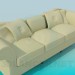 3d model Sofa - preview