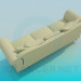 3d model Sofa - preview