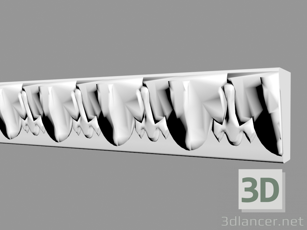 Modelo 3d Moldagem CR686 - preview