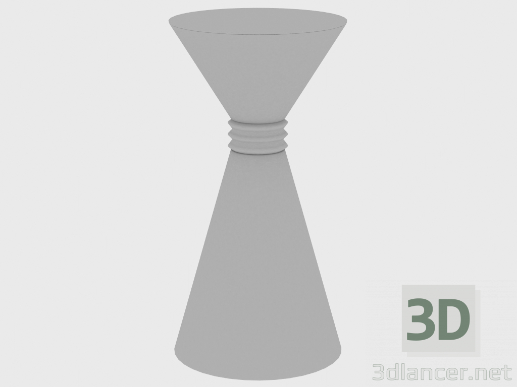 modello 3D Tavolino ANGIE SMALL TABLE B + C (d36xH70) - anteprima