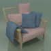 3d model Sillón (01, Rovere Sbiancato) - vista previa