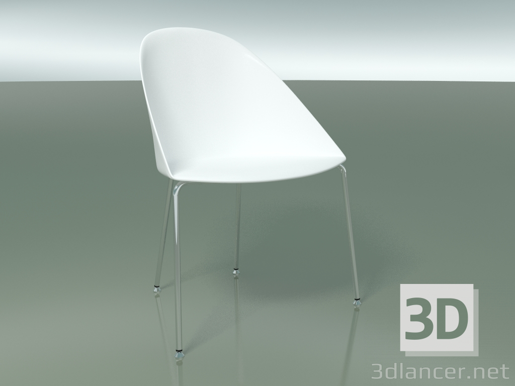 3d model Silla 2200 (4 patas, CRO, polipropileno PC00001) - vista previa