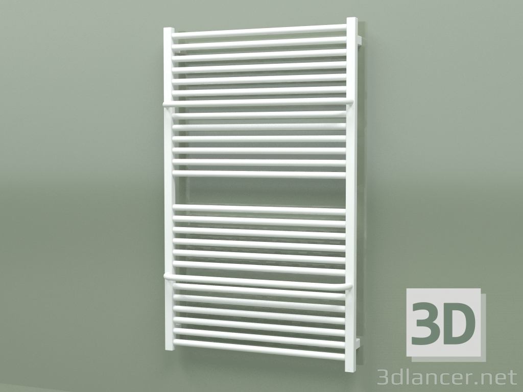 3d model Barra de toalla con calefacción Lima One (WGLIE114070-S8, 1140х700 mm) - vista previa