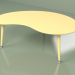 3d model Coffee table Kidney monochrome (yellow ocher) - preview