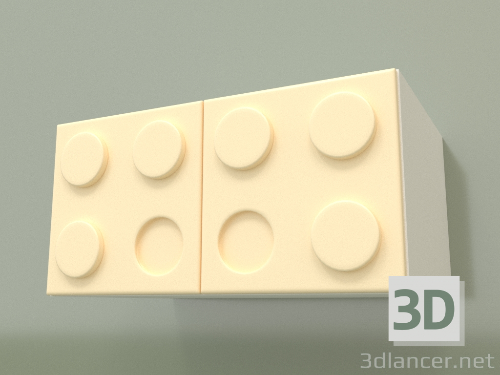 Modelo 3d Mezanino (creme) - preview