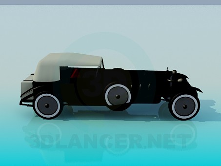 3d model Coche de rareza - vista previa