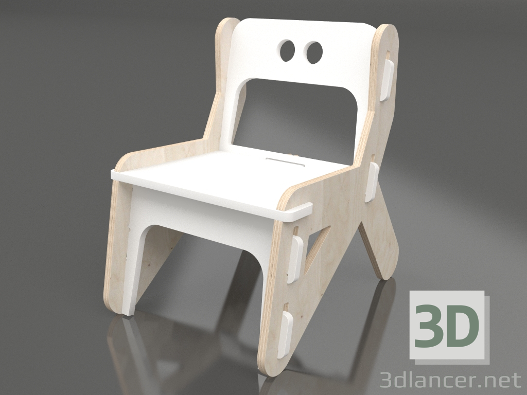 modèle 3D Chaise CLIC C (CWCCA0) - preview