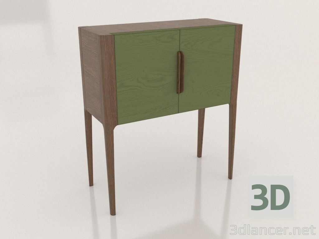 3d model Cajonera de bar (Arabesco) - vista previa