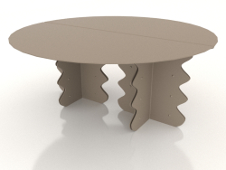 Mesa de centro 85 x 36 cm (bege)