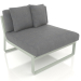 3d model Modular sofa, section 3 (Cement gray) - preview