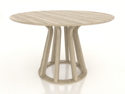 Dining table Ø 1200 mm (lightened oak)