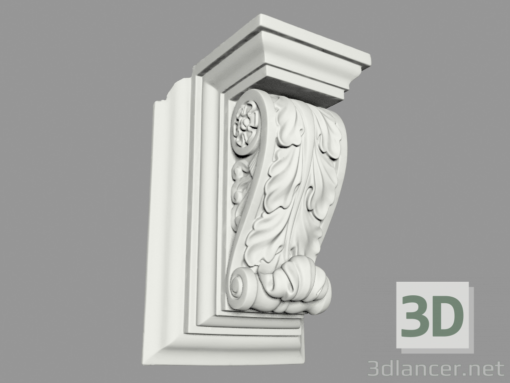 3d model Soporte (KR47) - vista previa