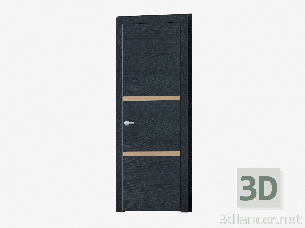 3d model Puerta de interroom (36.30 bronza) - vista previa