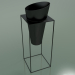 Modelo 3d Console tulipa com vaso (H 70 cm, 30X30 cm) - preview