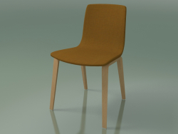 Silla 3955 (4 patas de madera, tapizada, roble)