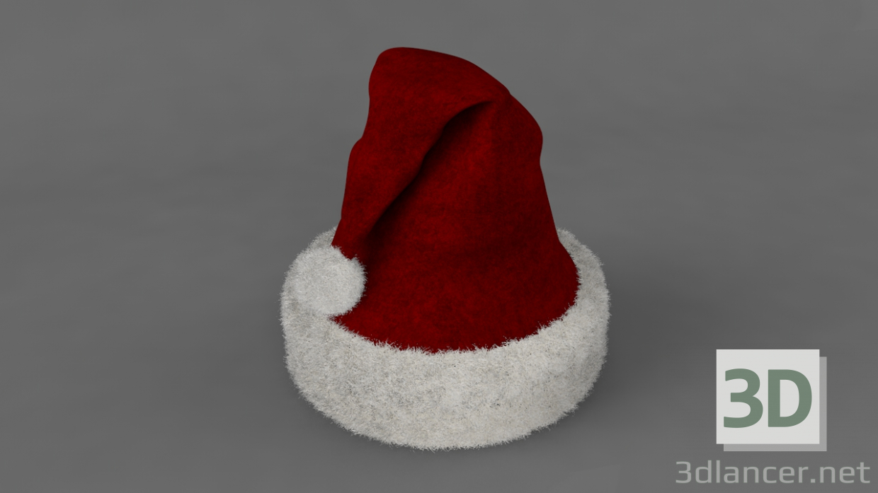 Sombrero de Navidad 3D 3D modelo Compro - render