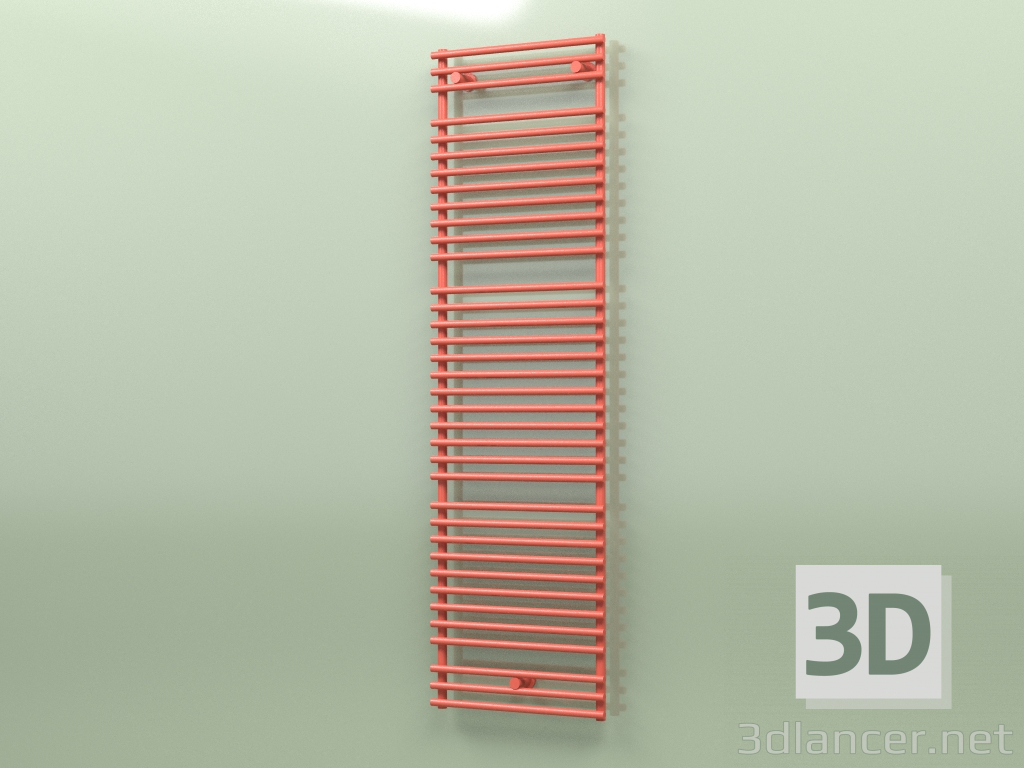 3d model Heated towel rail - Santorini (SAN 18 500 mm, RAL - 2002) - preview