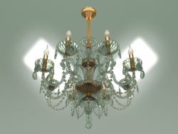 Lustre pendente 10097-8 (cristal dourado)