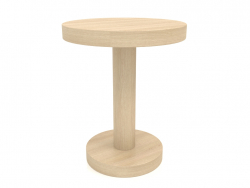 Mesa de centro JT 023 (D=450x550, blanco madera)