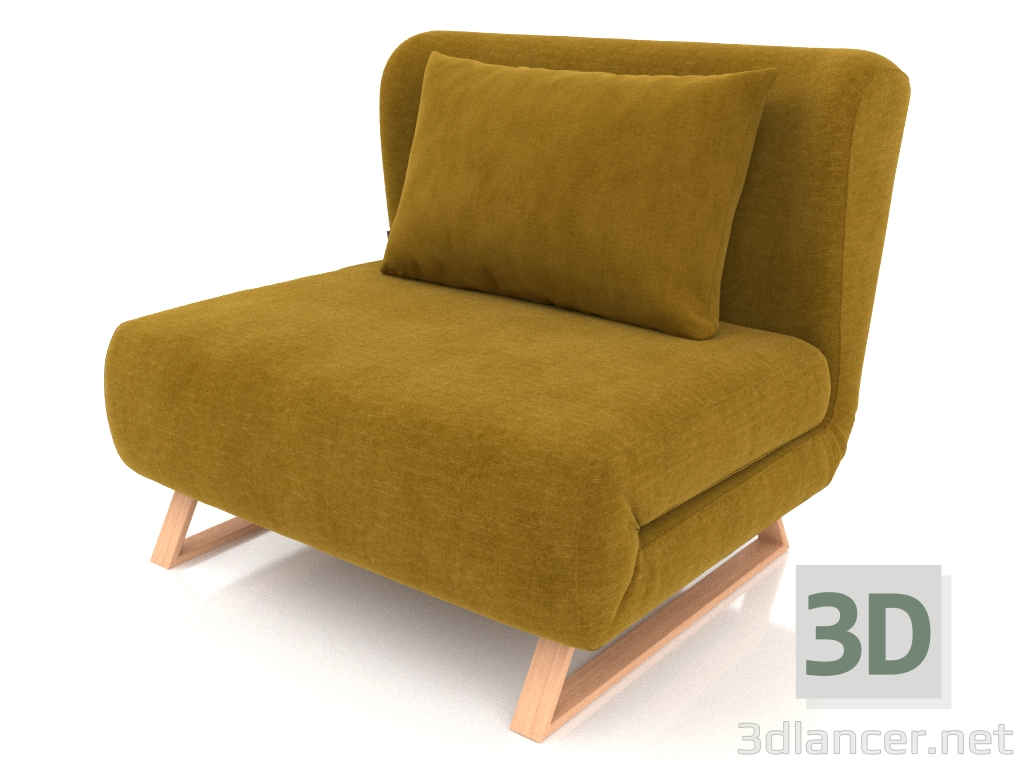 3D Modell Sessel-Bett Rosy 5 - Vorschau