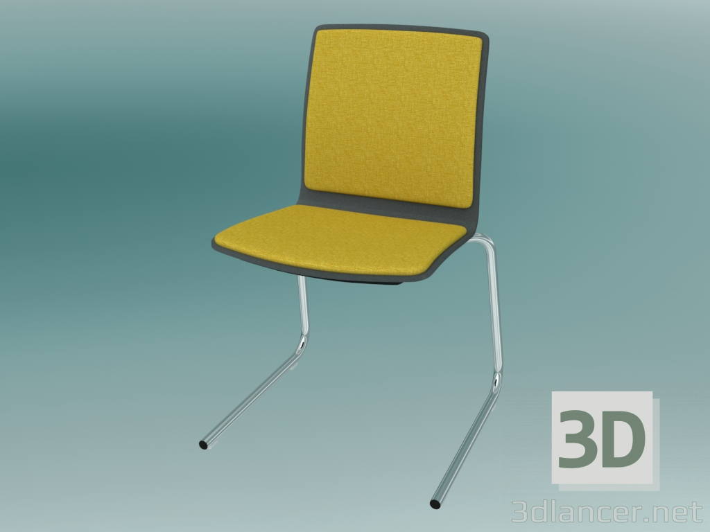 modello 3D Sedia visitatore (K32V2) - anteprima