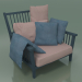 3d model Lounge Chair (01, Blue) - preview