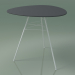 Modelo 3d Mesa de exterior com tampo triangular 1812 (A 74 - D 79 cm, HPL, V12) - preview