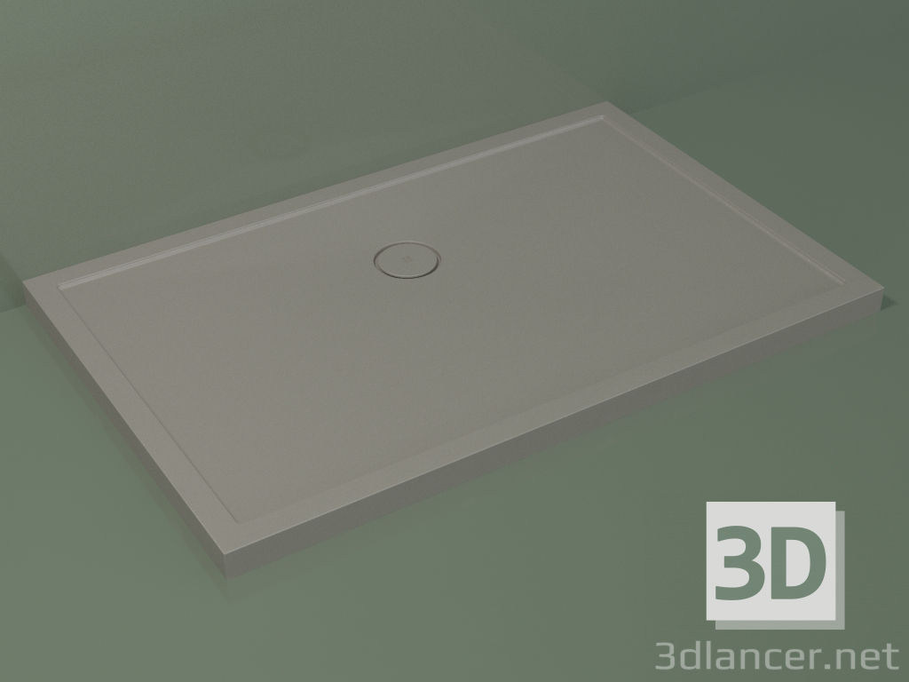 3d model Shower tray Medio (30UM0132, Clay C37, 140x90 cm) - preview