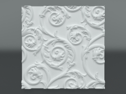 Painel 3d de gesso F-102